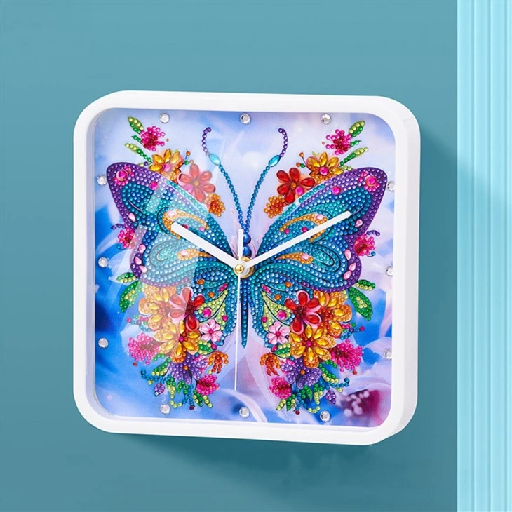 DIY Diamond Painting Clock